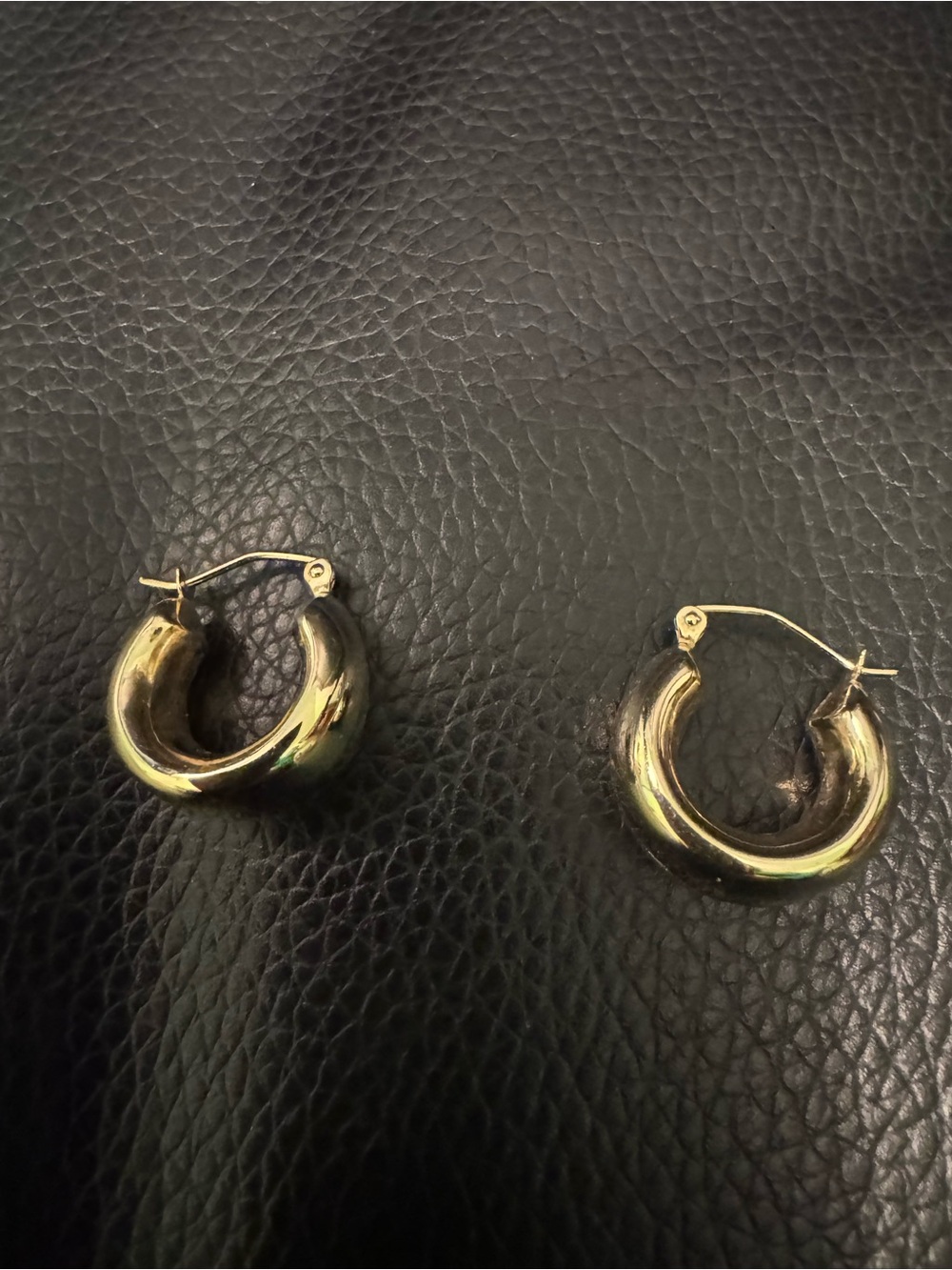 Hailey Chunky Classic 14K Gold Hoop Earrings - Women Jewelry